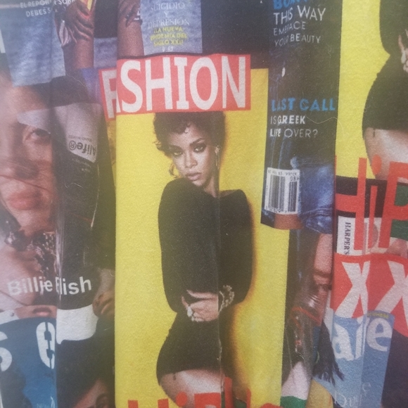 Magazine Cover Leggings Size 2X Unbranded - Picture 3 of 6